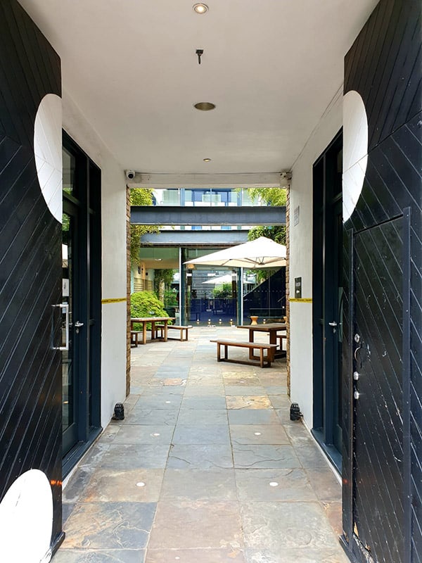 The exterior of Velocitii's London office.